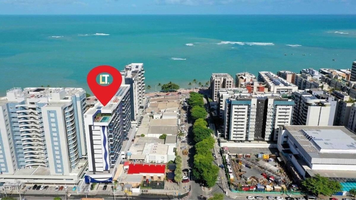 Edificio Sky Concept - Apt 1003 - Quarto E Sala Com Ar Condicionado, Piscina, Academia, Area Kids, Proximo A Praias Turisticas E Bares Badalados Maceió エクステリア 写真