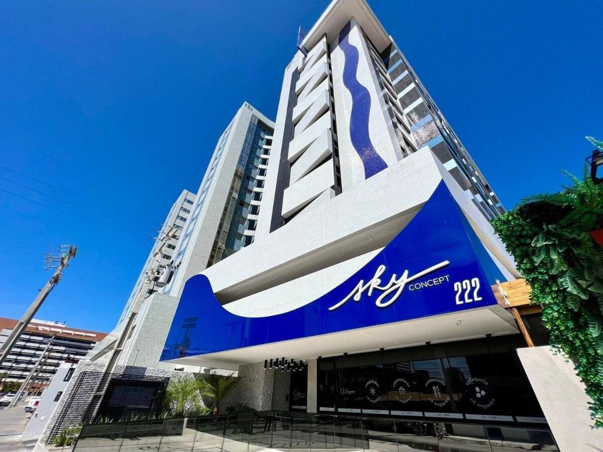 Edificio Sky Concept - Apt 1003 - Quarto E Sala Com Ar Condicionado, Piscina, Academia, Area Kids, Proximo A Praias Turisticas E Bares Badalados Maceió エクステリア 写真